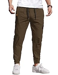COOFANDY Mens Casual Joggers Pants - Cotton