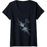 Womens Maxwell Equation Physics Study Science Lover Physicist V-Neck T-Shirt