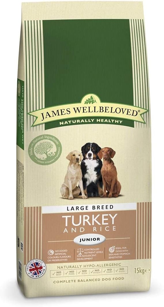 james wellbeloved junior turkey and rice