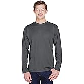 Team 365 Men's Zone Performance Long-Sleeve T-Shirt 3XL SPORT GRAPHITE