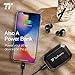 True Wireless Earbuds, TaoTronics Bluetooth 5.0 Headphones IPX7 Waterproof Built-in Mic with 3350mAh Charging Case for 1 Week Extended Playtime