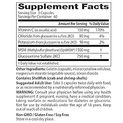 Doctor's Best Synergistic Glucosamine MSM with