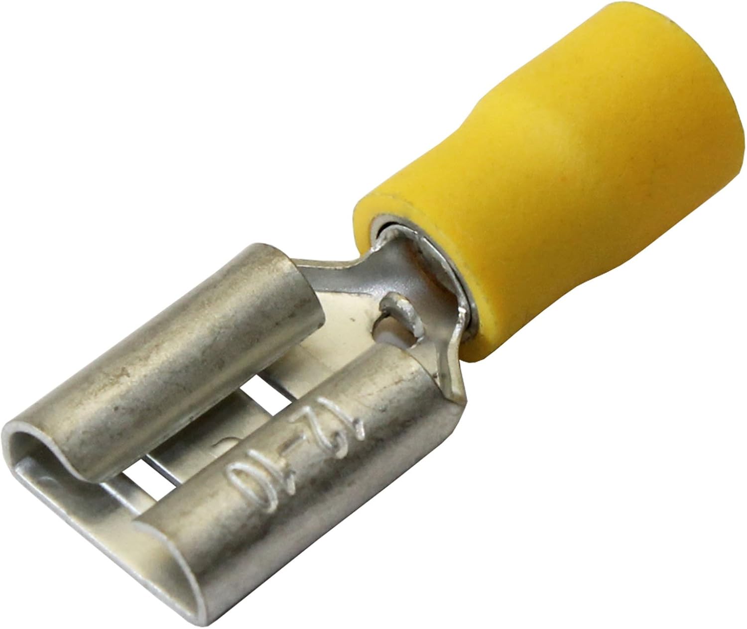 50 x Yellow 9.5mm Female Spade Connector Speaker Crimp Terminal Amazon