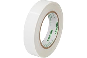 Hoerev UHMW PE Low Friction Tape A Multipurpose Drawer Glide Tape for Easy Application, Noise Reduction & Surface Protection, Ideal for Wood, Drawers, Cabinets, Curtains, and Furniture.1 x18 Yds