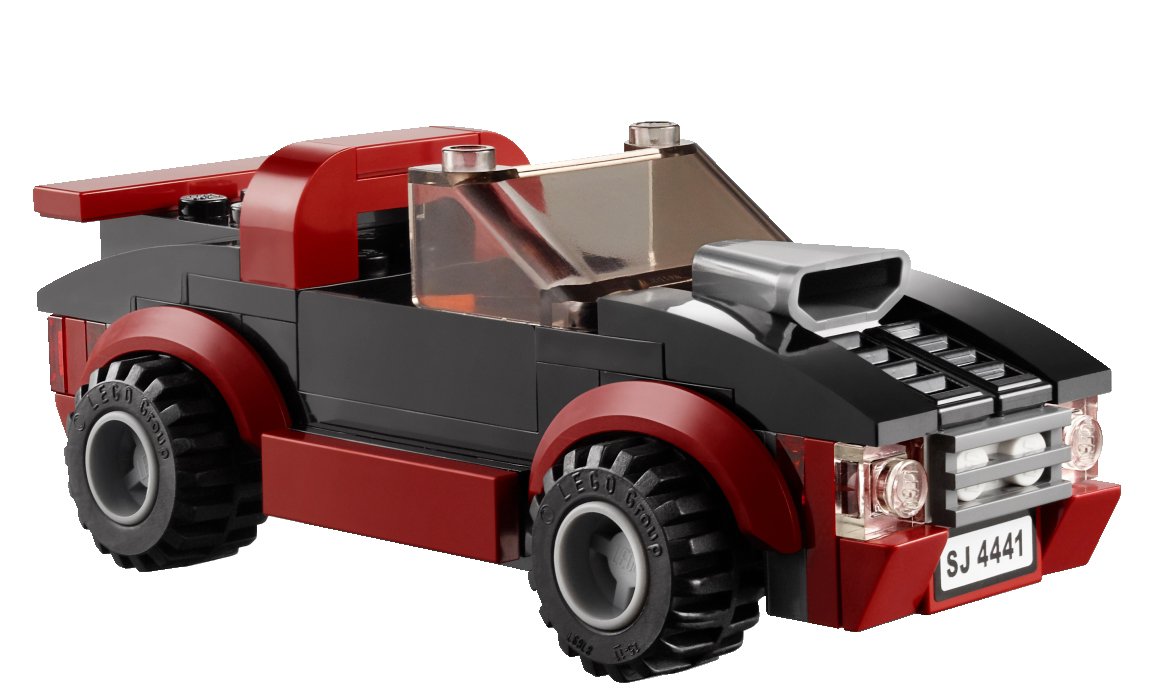 lego city police dog van 4441