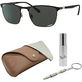 Ray-Ban RB3686 CHROMANCE POLARIZED Sunglasses with Official Eyewear Kit