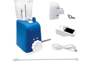 Baoblaze Electric Knitting Machine for Crochet Yarn Knit Helper String Winder Practical Cord Knitter Weaving Machine for DIY 