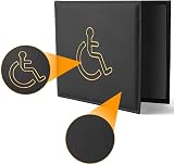 Vicloon Disabled Badge & Timer Holder PU Leather Blue Hologram Safe view 3