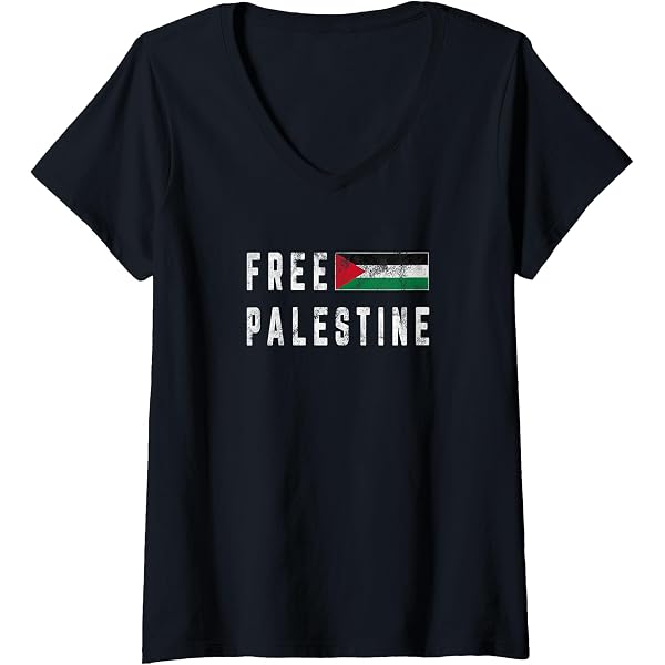Camiseta/Sudadera Bandera De Palestina - Unisex, Negro, Talla S (Vintage)