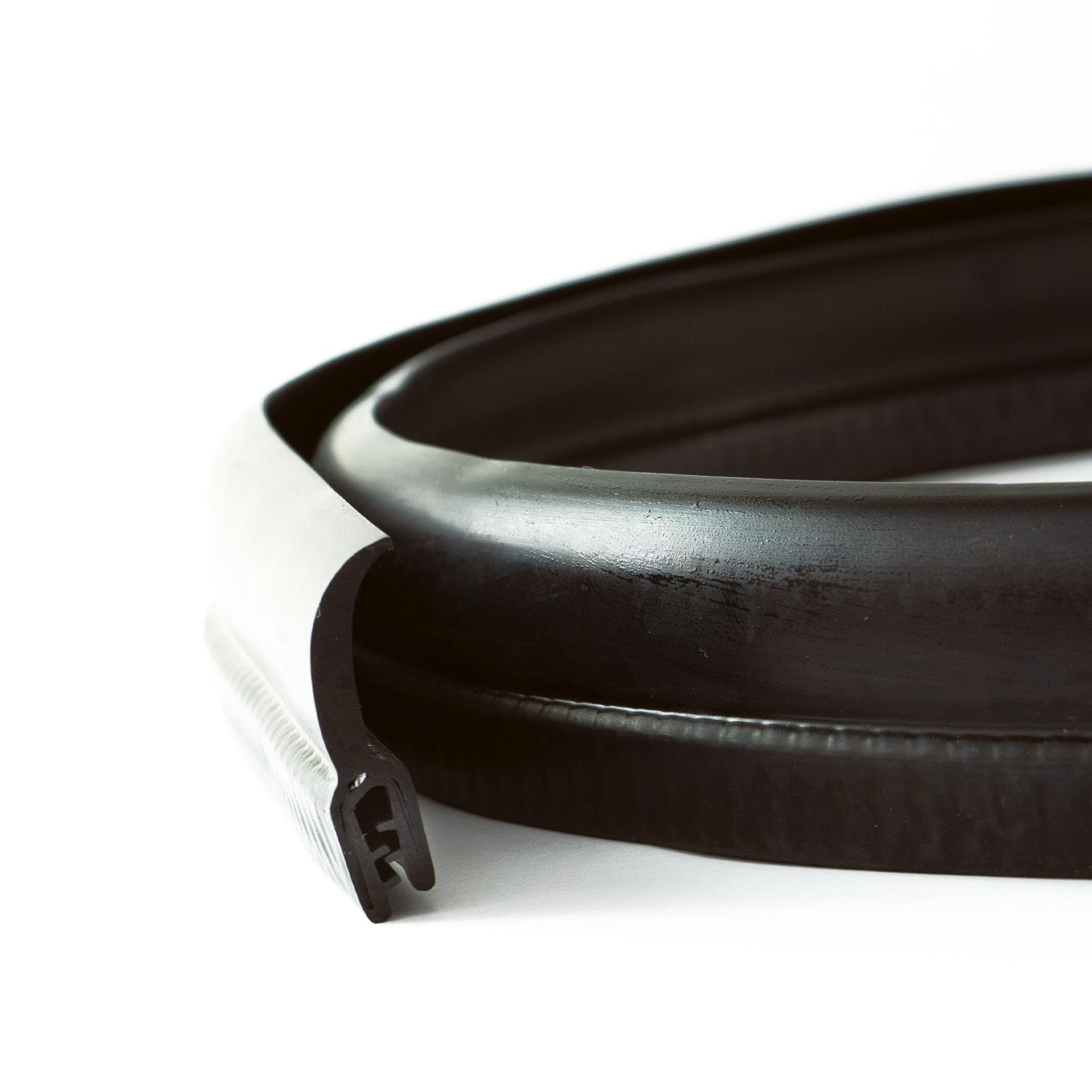 EUTRAS [5 m] KSD2152 Door Seal Seal Profile 0.5-2.0 mm - Holds Without Adhesive - Top Rubber Seal for Car Door, Boot and Tailgate - Top German Industrial Quality Made in EU