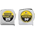 Stanley 33-42530 25ft. and 30ft. Powerlock Tape Measure Combo Pack, Chrome