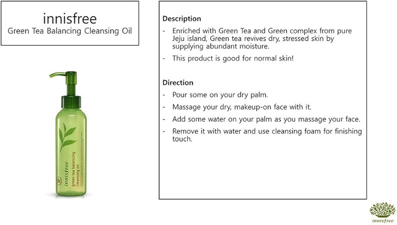 innisfree oil based cleanser