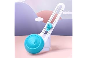 Circular Paper Cutter, Rotary Circle Cutter Cut Paper Trimmer Scrapbooking Tool for Art and DIY Crafts, Cards Making