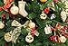 AMS 90ct Christmas Ball Assorted Pendants Shatterproof Tree Ornaments Seasonal Decorations in a Reusable Hand-Help Gift Box Ideal for Holiday and Party (Gold, 90ct)