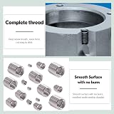 Keadic 140pcs Helicoil Screw Repair Sleeve Kit M3-M12 Stainless Steel view 5