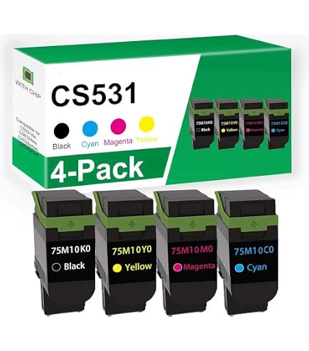 Derplin 75M10K0 Toner Cartridge Use For CS531
