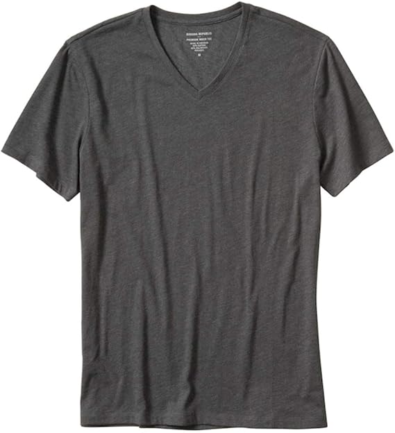 BANANA REPUBLIC Men's Factory PremiumWash V Neck T Shirt