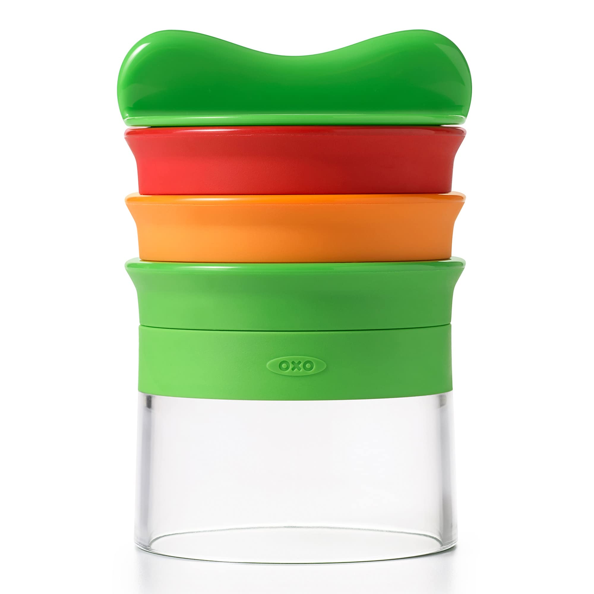 OXO Good Grips 3-Blade Hand-Held Spiralizer, Multi-Colour 7.62 x 15.24 x 19.81 cm