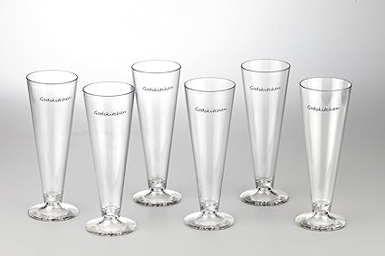 Godskitchen Polycarbonate Tall Cocktail Glass - 400ml (Set of 6)