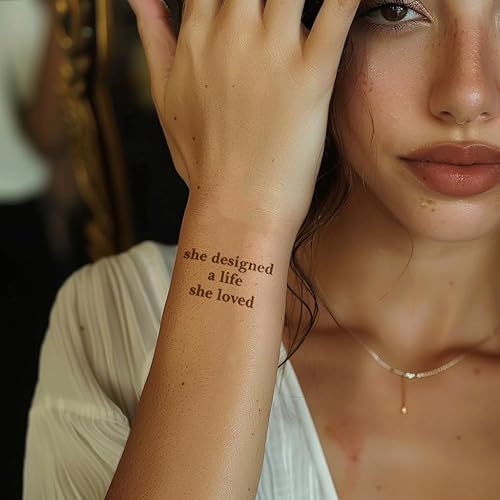 Everjoy Realistic Tiny Temporary Tattoos 400+ Patterns, 60 Pcs