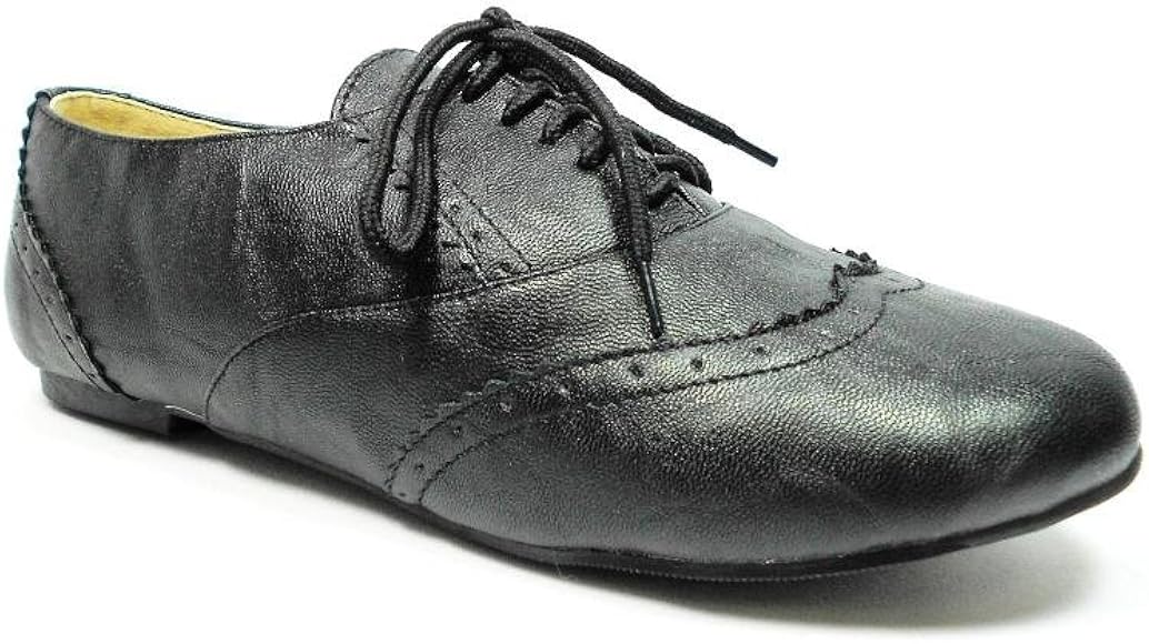 black lace up loafers