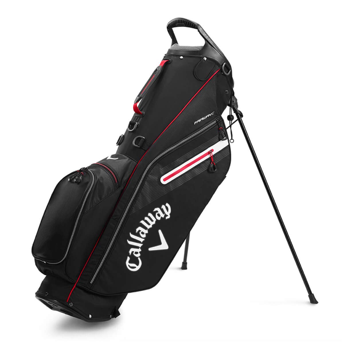 Callaway Golf Fairway C Stand Bag 2020,Black/Silver