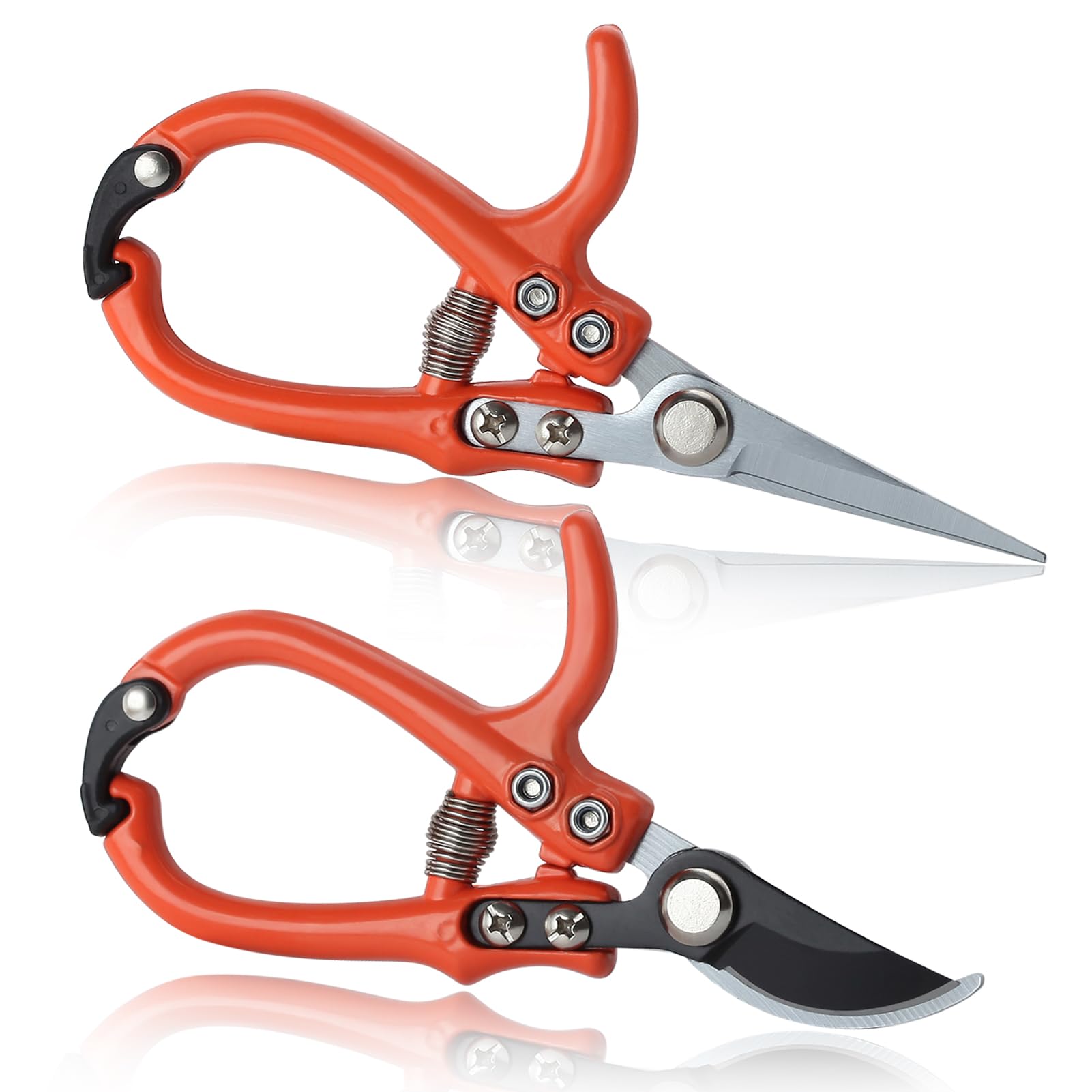 SPEEDWOX Bypass Pruning Shears Garden Shears Bypass Pruners Garden Clippers Sharp Pruners Tree and Branch Cutter Pruning Scissors Pruning Shears for Garden Bonsai Loppers Rose Floral Tree Plants