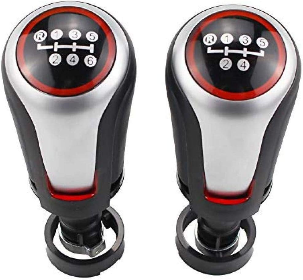 ZHAOHAOSC 5 and 6 Speed Car Gear Stick Shift Knob 12mm,For Volkswagen GOLF MK5 20032009/GOLF