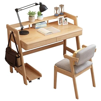Amazon Com Pllp Solid Wood Desk Family Bedroom Student
