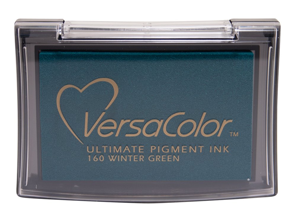 Tsukineko Versacolor Pigment Ink Pad - Winter Green — image 1