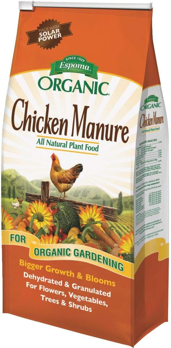 Espoma Organic GM3 3.75 Lb Organic Chicken Manure Plant Food