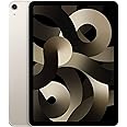 Apple iPad Air (5th Generation): with M1 chip, 10.9-inch Liquid Retina Display, 64GB, Wi-Fi 6 + 5G Cellular, 12MP front/12MP Back Camera, Touch ID, All-Day Battery Life – Starlight