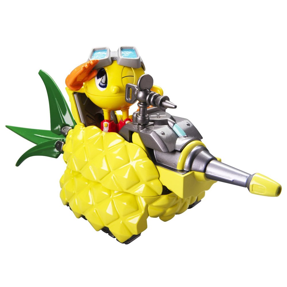 Pac-Man and the Ghostly Adventures Transforming Fruit Toy Vehicle Figure - Pineapple Tank