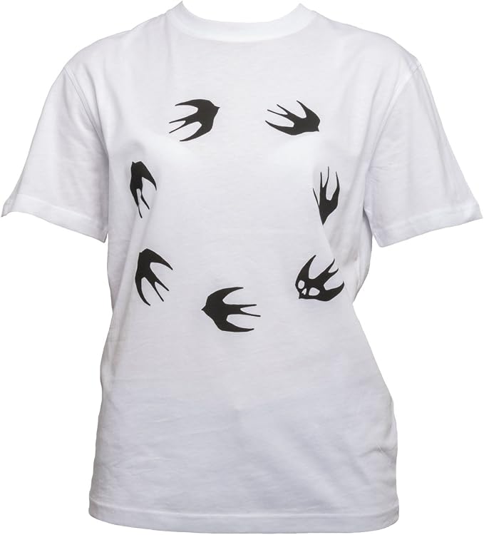 white alexander mcqueen t shirt