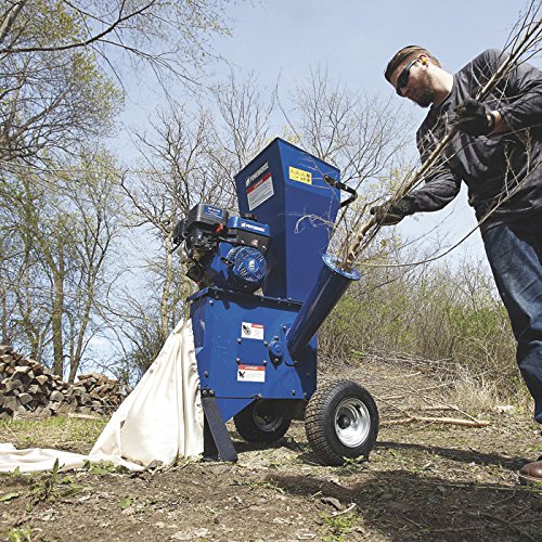 Powerhorse Chipper/Shredder 212cc OHV Engine, 3in. Chipping Capacity