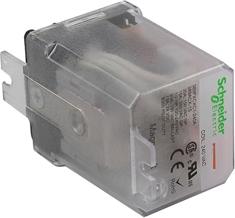 Amazon Com Magnecraft 389fxcxc1 120a Power Relay 3pdt 120vac