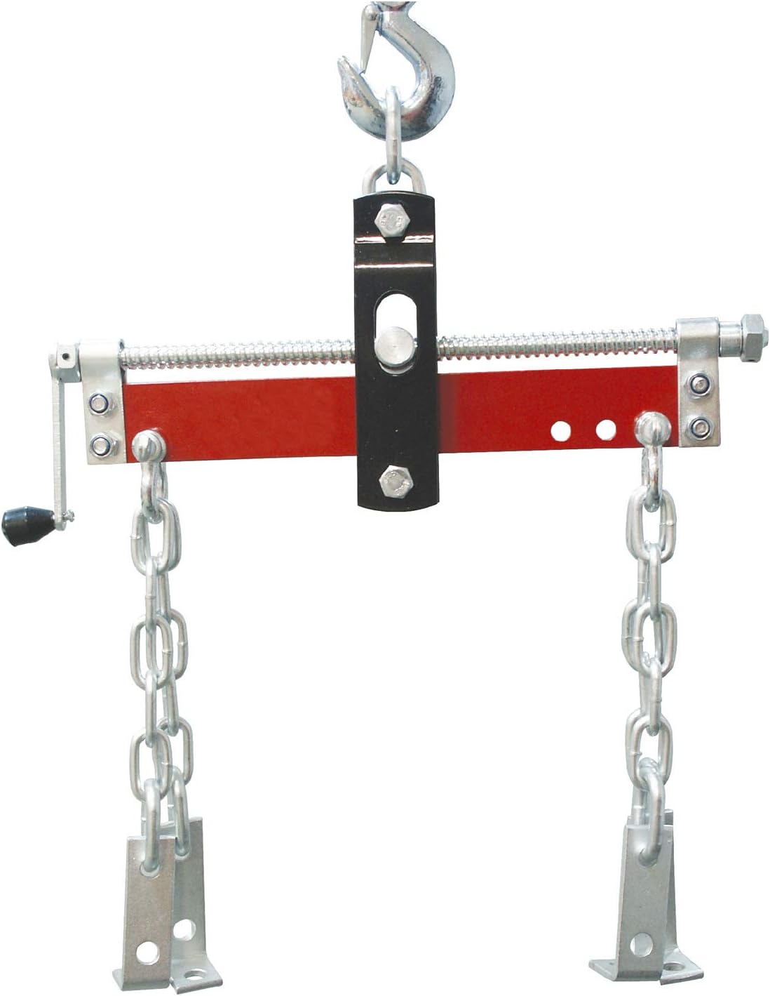 BIG RED T32100 Torin Engine Hoist Shop Crane Accessory: Steel 3 Position Engine Leveler with Adjustable Handle, 3/4 Ton (1,500 lb) Capacity, Red: Automotive
