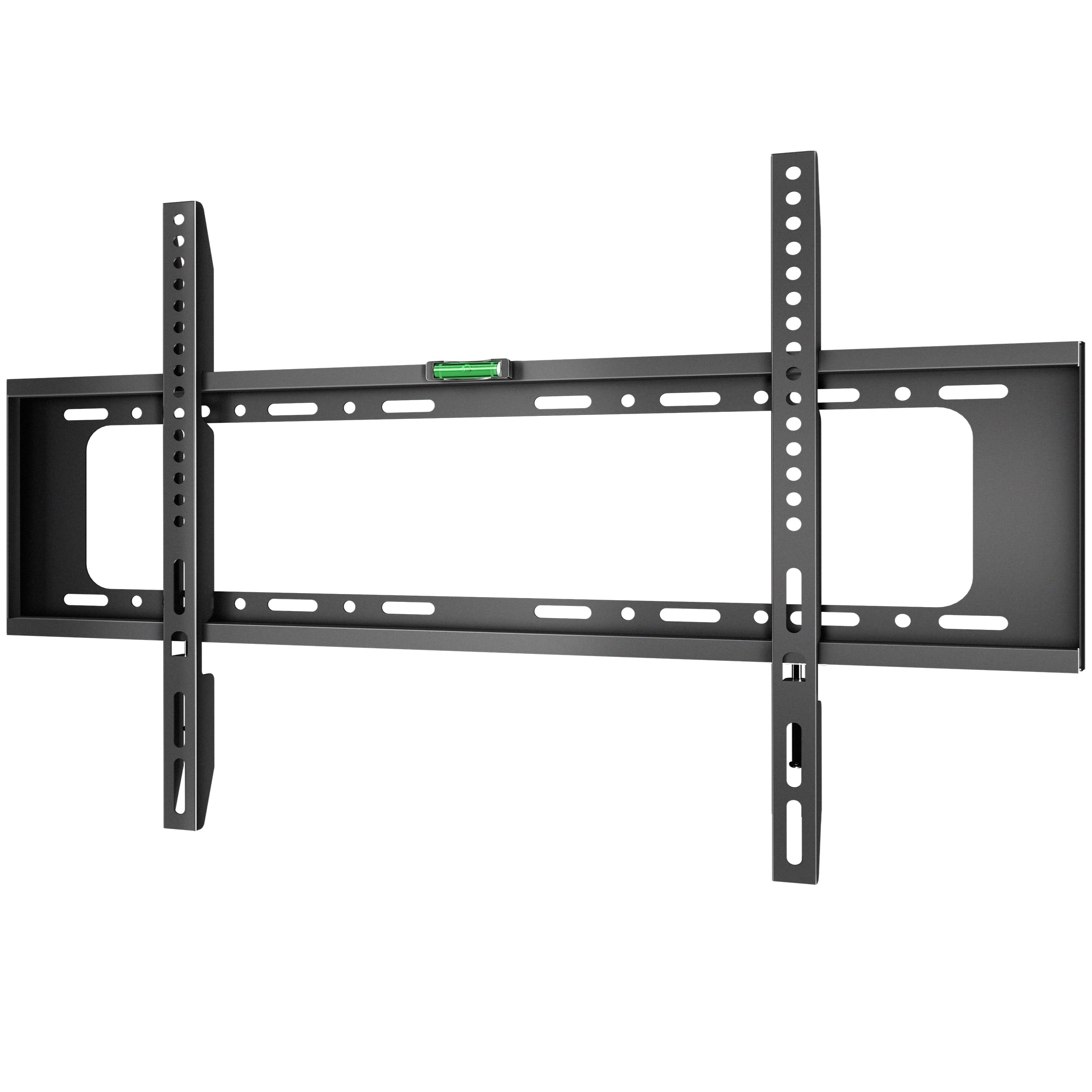 Fixed TV Wall Bracket for 37-70 Inch, Screen Mounting Bracket Fixed Weight up to 55 kg - Low Profile TV Mount Wall with VESA 75x75 - VESA 600x400/Ultra Slim FME-64B Black