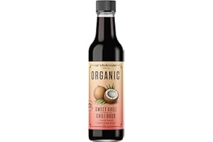 Eat Wholesome Organic Coconut Aminos, Sweet Chili, 300 ml - Vegan, Soy-Free, Naturally Fermented, Reduced Sodium - For Marina