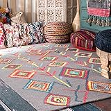 nuLOOM Belini Hand Tufted Wool Area Rug, 5' x