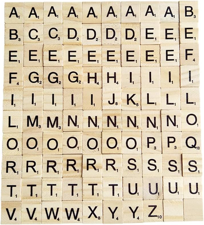Montibello Com Making Alphabet Coasters And Scrabble Crossword Game Yuanhe 500 Wood Scrabble Tiles Scrabble Letters For Crafts Diy Wood Gift Decoration Toys Hobbies Tile Games