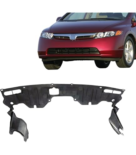 Amazon.com: Front Bumper Bracket fit for Honda Civic Sedan 2006