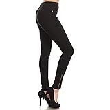 jeggings with zippers at ankle