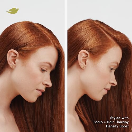 DOVE SCALP + HAIR THERAPY DENSITY BOOST SERUM FULLNESS RESTORE VISIBLY THICKER HAIR IN AS SOON AS 30 DAYS, HYDRATING & FAST-ABSORBING, INSTANTLY RELIEVES DRY SCALP 2 FL OZ