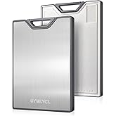 Stainless Steel Cutting Board, Double-Sided Cutting Board with Knife Sharpener, Stainless & Wheat Straw PP, Food-Grade Metal Chopping Board for kitchen, Large Size 16"x11"