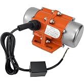 Concrete Vibrator Vibration Motor 30W-120W Single Phase 30W AC 110V 3600rpm Electric Vibrating Motors Silo Motor Hopper