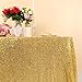 Zdada Gold Glitter Sequin Tablecloth - 60