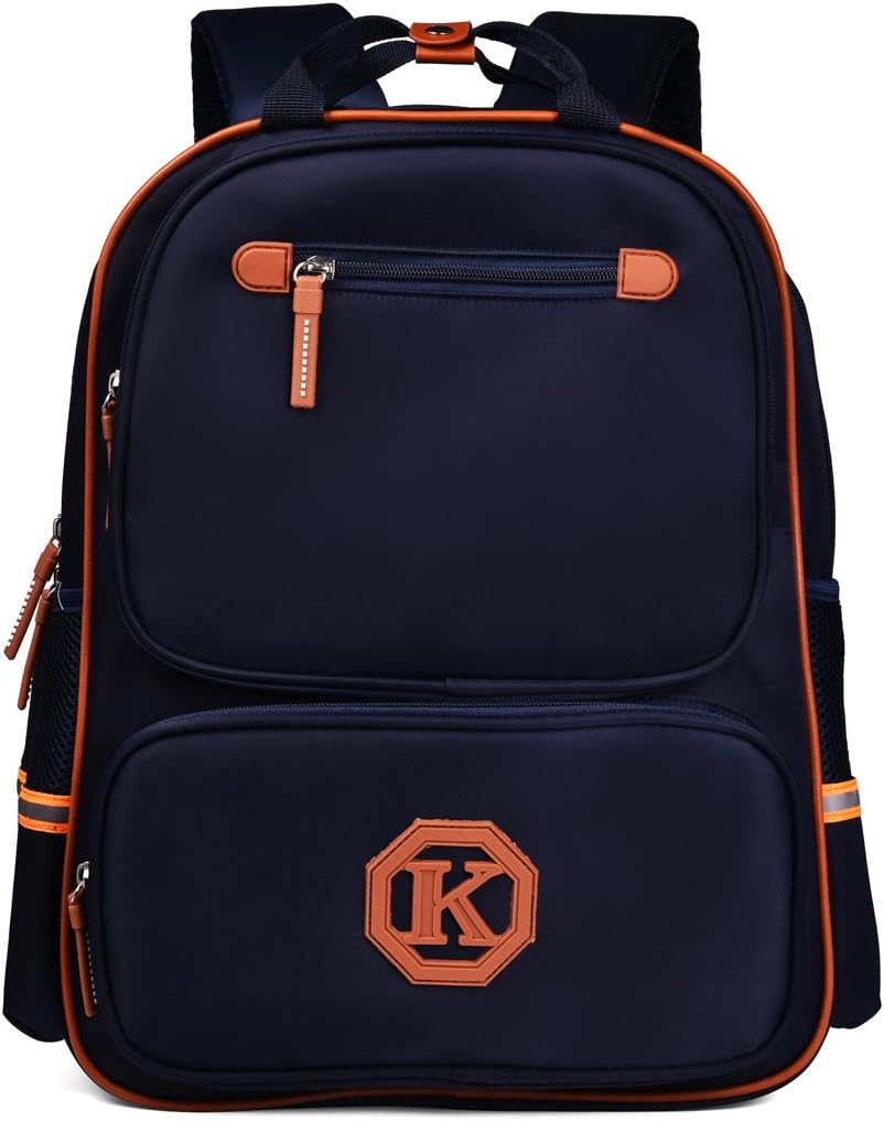 Children's Backpack School Rucksacks for Girls Boys,Waterproof Durable Nylon Bag for 1-6 Grade School Students Daily Use and Outdoor Activities
