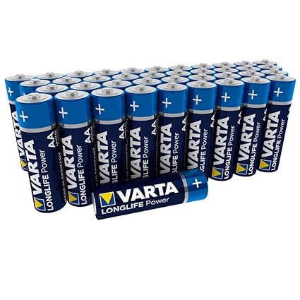 Varta Longlife Power Batterie AA Mignon Alkaline Batterien LR6 (40er Pack)