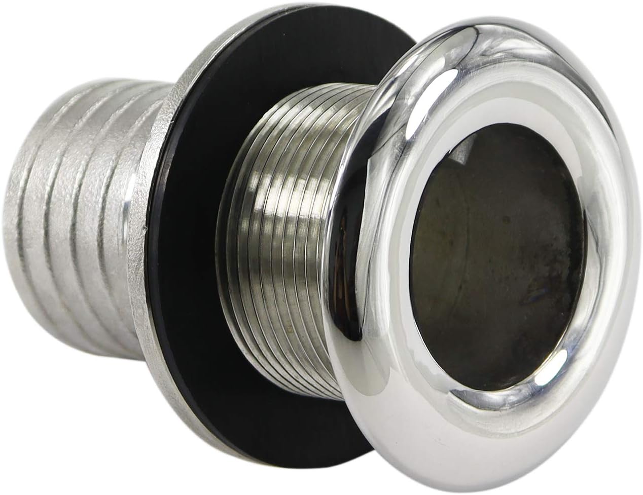 316 Stainless Stainless Steel 11/2" I.D.ThruHull Fitting w